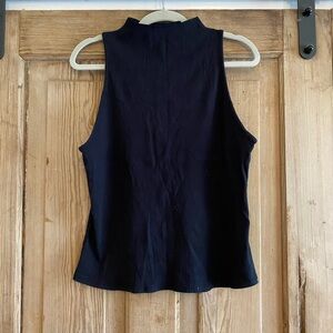 Anthropologie Mock Neck Top by Maeve